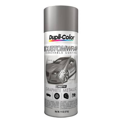 Duplicolor Paint - Dupli-Color Paint CWRC797 Graphite EZ Peel Removable Wrap Spray