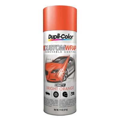 Duplicolor Paint - Dupli-Color Paint CWRC806 Custom Wrap Bright Orange 11 Fl. oz.