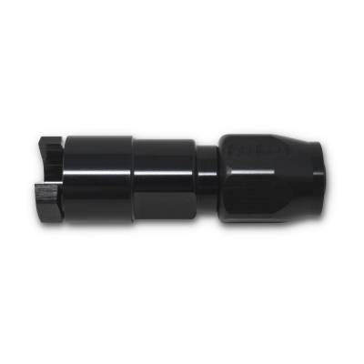 Russell - Russell 611203 6AN Straight Female SAE Quick-Disconnectx3/8" Tube Size Black