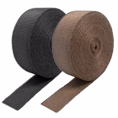 Thermo Tec - Thermo Tec 11041 Exhaust Wrap 50' x 1" Carbon Fiber 1800F Rogue Series
