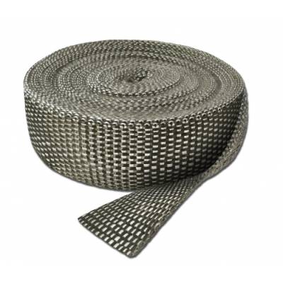 Thermo Tec - Thermo Tec 11062 Exhaust Wrap 50' x 2" Platinum Weave Lock 1800F Rogue Series