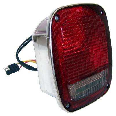 Crown Automotive Jeep Replacement - Crown Automotive 5758255C Taillight Assembly for 81-86 Jeep CJ5/CJ7/Scrambler