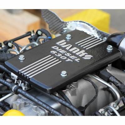 Banks Power - Banks Power 42802 Black Intake Manifold Cover for 14-16 Ram 1500 3.0L EcoDiesel