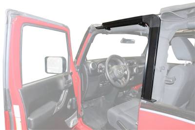 Rampage - Rampage 61099 Rampage Door Surround Kit for 07-18 Jeep Wrangler JK 2DR