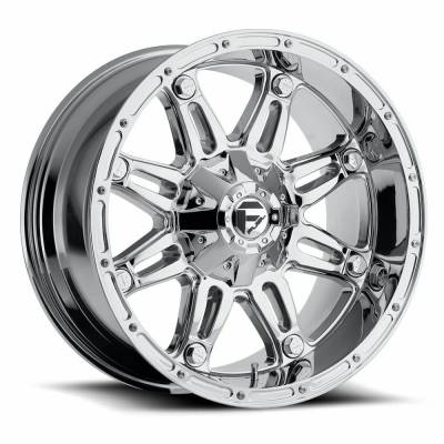 Fuel 1PC - Fuel Off Road D53018902645 D530 HOSTAGE 18x9 5x4.5/5.0 -12mm Chrome