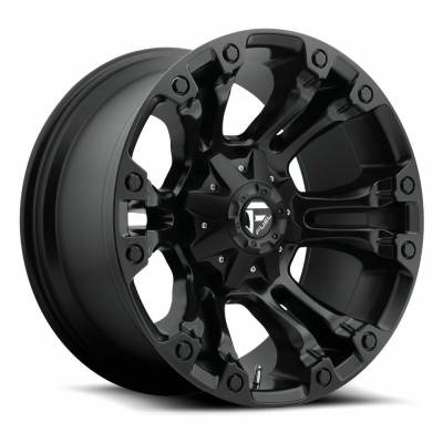 Fuel 1PC - Fuel Off Road D560 VAPOR 15x8 5x4.5/4.75 -16mm Matte Black D56015800437