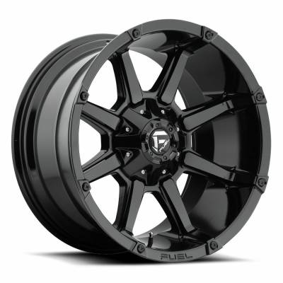 Fuel 1PC - Fuel Off Road D575 COUPLER 20x10 8x180 -12mm Gloss Black D57520001850