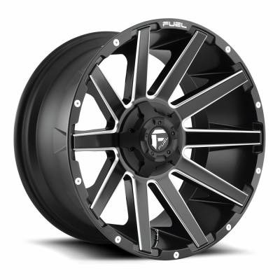 Fuel 1PC - Fuel Off Road D61622008247 D616 CONTRA 22x10 8x6.5 -18mm Matte Black/Milled
