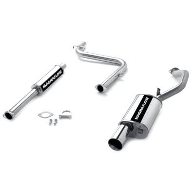 MagnaFlow Exhaust Products - MagnaFlow 15744 Street Series Cat-Back System for 01-05 Mitsubishi Eclipse