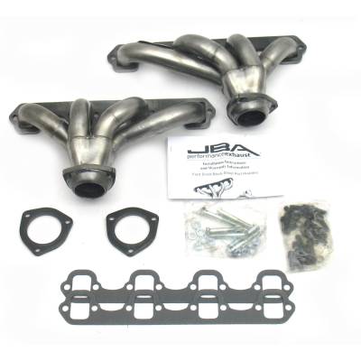 JBA Racing Headers - JBA Headers 1615S Header 1 1/2 Shorty SS SBF Univ.Shorty