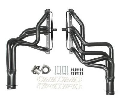 Hedman Hedders - Hedman 68291 Silver Long-Tube EO Headers for 64-77 Chevelle 283-400 w/A.I.R.
