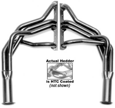 Hedman Hedders - Hedman 69066 Silver Long-Tube Headers for 71-91 GM Class C Vans w/283-400
