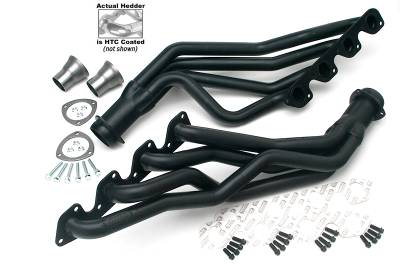 Hedman Hedders - Hedman 88326 Silver 1-5/8" Long-Tube Headers 70-73 Mustang Ranchero Cougar 351C