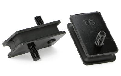 Trans-Dapt Performance - Trans-Dapt 4221 Mopar Motor Mount Pads Short Pair
