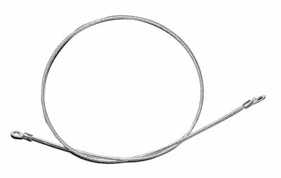 Trans-Dapt Performance - Trans-Dapt 4054 Hood Pin Lanyards Pair Plastic Covered