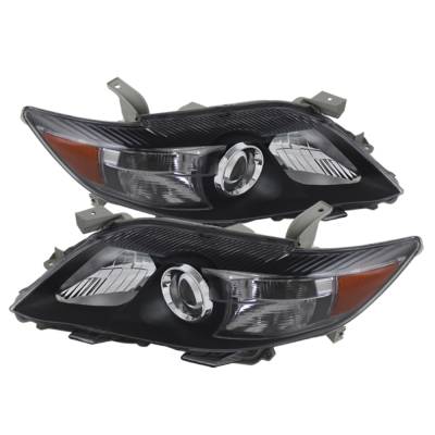 xTune Auto - xTune Auto 5072870 Projector Style Headlights Black/Clear