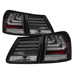 Spyder Auto - Spyder Auto 5082596 Black/Clear LED Taillights for 07-11 Lexus GS350