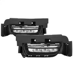 Spyder Auto - Spyder Auto 5082985 LED Black/Clear Fog Lights for 15-16 Dodge Charger