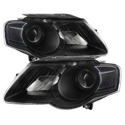 xTune Auto - xTune Auto 9025563 Projector Style Headlights Black/Clear