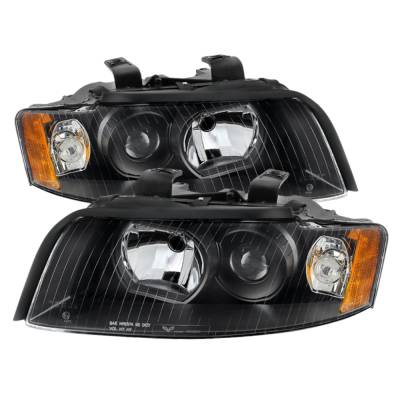 xTune Auto - xTune Auto 9025938 Crystal Headlights Black/Clear