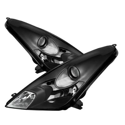 xTune Auto - xTune Auto 9024054 Crystal Headlights Black/Clear