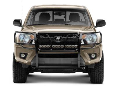 Steelcraft - Steelcraft 50-3370 Black HD Grille Guard for 05-15 Toyota Tacoma
