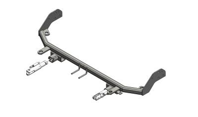 Blue Ox - Blue Ox BX3826 Tow Bar Base Plate for 2007-2009 Volkswagen Rabbit