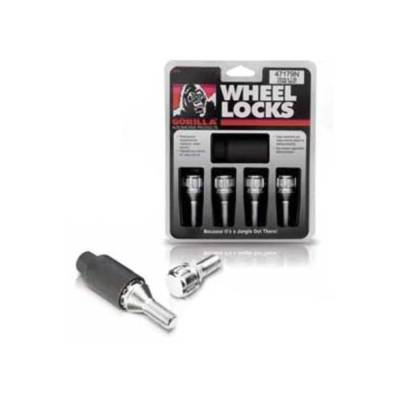 Gorilla Automotive - Gorilla 17100 Lug Bolt Cone Seat Chrome 12mm x 1.50 Total 1.94" US 0.93"