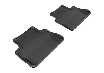 3D MAXpider - MAXpider L1AC00321509 Kagu Floor Mat Rear Black 09-14 Acura TL FWD