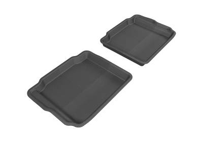 3D MAXpider - MAXpider L1FR01821509 Kagu Floor Mat Rear Black for 10-19 Ford Taurus