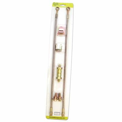 Helix Suspension - Helix HEXBHK7 Stainless Steel Braided Brake Line 7/16