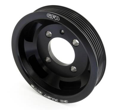 GFB Go Fast Bits - Go Fast Bits 2011 Underdrive Pulley Kit Color Black for Evo 4-9