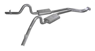 Pypes Performance Exhaust - Pypes SGG50R Race Pro 2.5" Dual Exhaust System for 78-88 GM G-Body