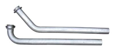 Pypes Performance Exhaust - Pypes DGU20S Stainless Steel 2.5" Downpipes 3 Bolt for 64-74 Camaro/Chevy