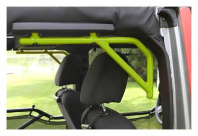 Steinjager - Steinjager Rear Rigid Style Grab Handles-Gecko Green for Jeep JK 4DR J0046507