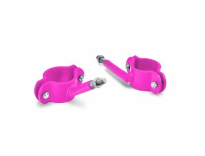Steinjager - Steinjager High Lift Jack Roll Bar Mount Hot Pink for Wrangler LJ J0047642
