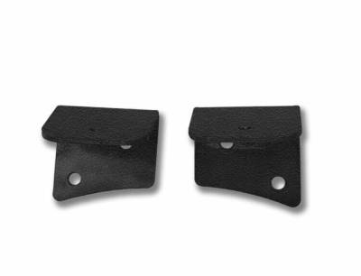 Steinjager - Steinjager A-Pillar Light Brackets-Texturized Black for Wrangler JK J0049163