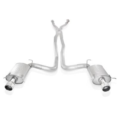Stainless Works - Stainless Works CTSVEX Factory-Connection Dual Exhaust w/X-Pipe 04-07 CTS-V