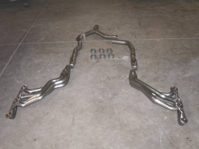 Stainless Works - Stainless Works CA9495C Camaro/Firebird 1994-95 Headers Catted Y-Pipe