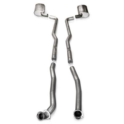 Stainless Works - Stainless Works V6414300S Exhaust System for 64-67 Corvette Auto w/BBC
