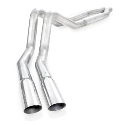 Stainless Works - Stainless Works FT11CB True-Dual Chambered Side Exit Exhaust 11+ Ford F150