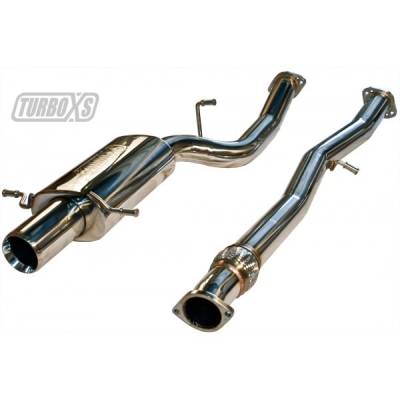 Turbo XS - Turbo XS WS02-CBE Catback Exhaust Polished Tips