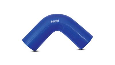 Vibrant Performance - Vibrant 2745B 4 Ply 90-DEG Elbow 3.5" ID x 3.5" Leg Length Blue