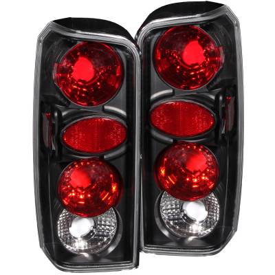 Anzo USA - Anzo USA Black Euro Clear Lens Taillight Set for Cherokee XJ 211103