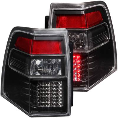 Anzo USA - Anzo USA Black LED Clear Lens Taillight Set Ford Expedition 311110