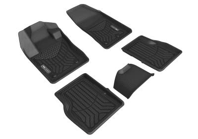 3D MAXpider - 3D MAXpider A5JP01601809 MAXTRAC Floor Mat for 17-26 Jeep Compass