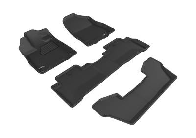 3D MAXpider - 3D MAXpider L1AC01001509 KAGU Floor Mat for 17-20 Acura MDX