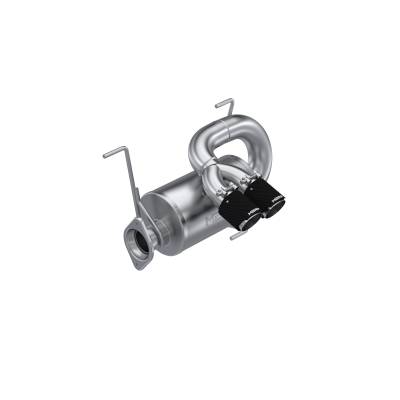 MBRP Exhaust - MBRP Exhaust AT-9533PT Single Slip-On Dual Outlet T304 CF