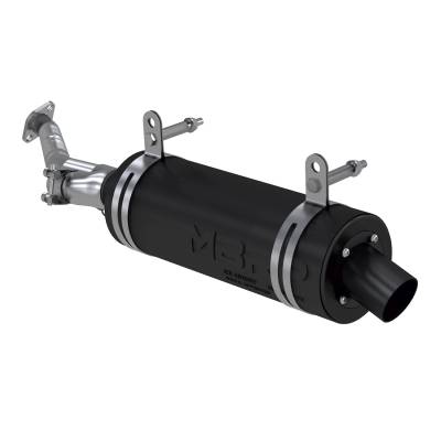 MBRP Exhaust - MBRP Exhaust AT-6600SP Sport Muffler USFS Approved Spark Arrestor Included