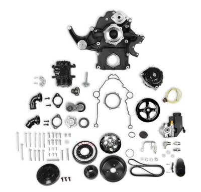 Holley - Holley Performance 20-292BK Accessory Drive Belt Kit